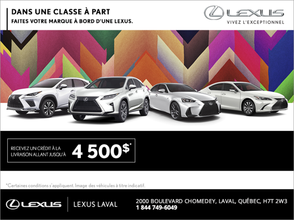 L'événement mensuel Lexus