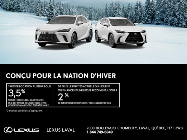 Événement mensuel chez Lexus