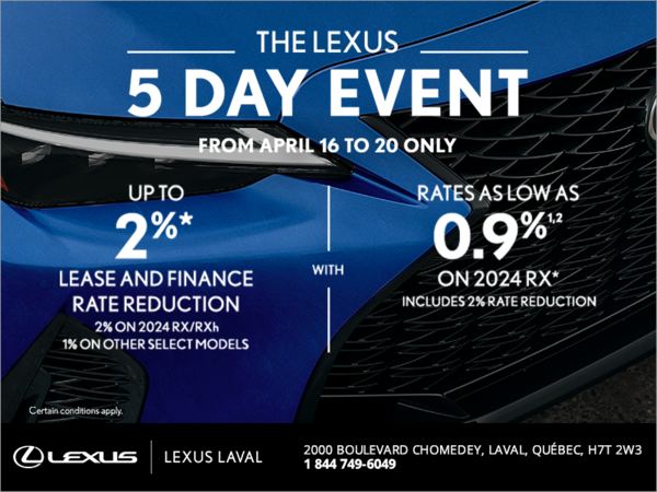 The Lexus 5-Day Event