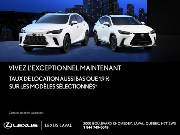 Événement mensuel chez Lexus