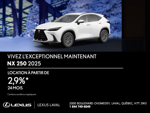 Événement mensuel chez Lexus