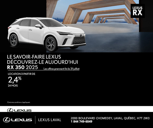 Lexus RX 350 2025