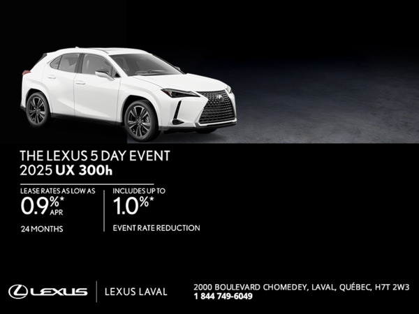 2025 Lexus UX 300h