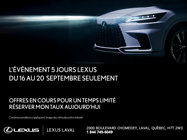 Événement mensuel Lexus