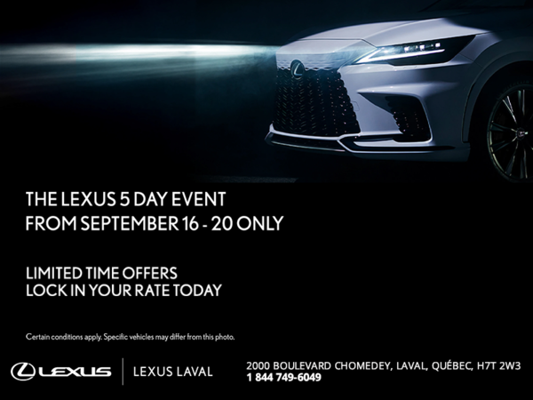 Lexus monthly Event