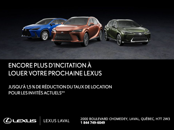 Événement mensuel Lexus