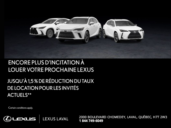 Événement du mois Lexus