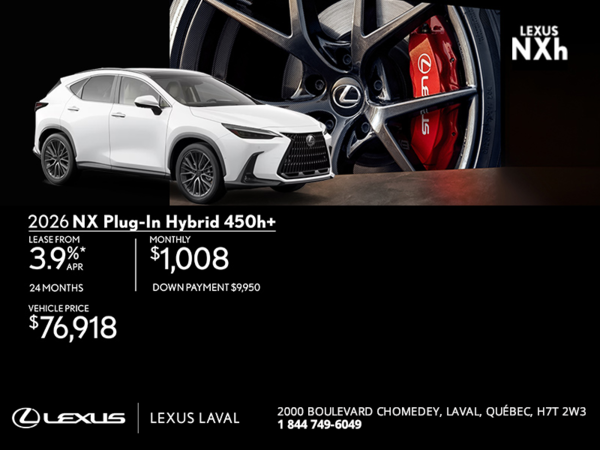 2026 Lexus NX PHEV