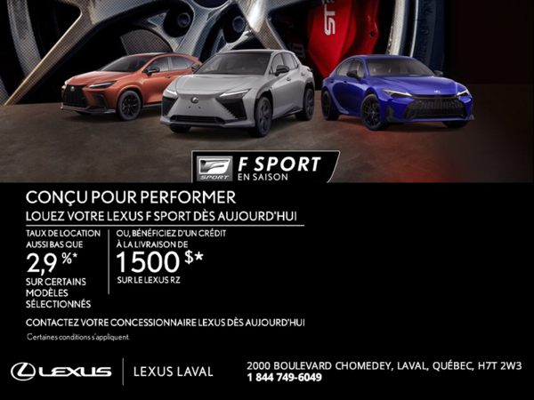 Événement du mois Lexus