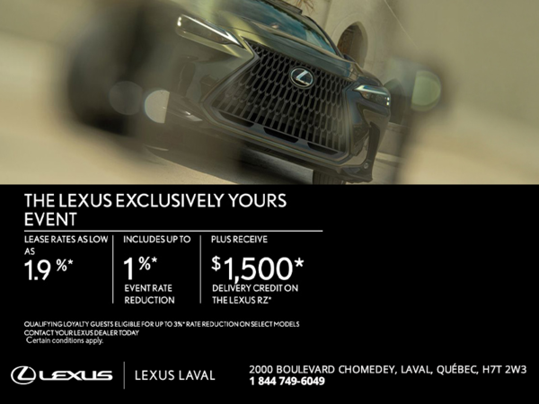 Lexus Monthly Event