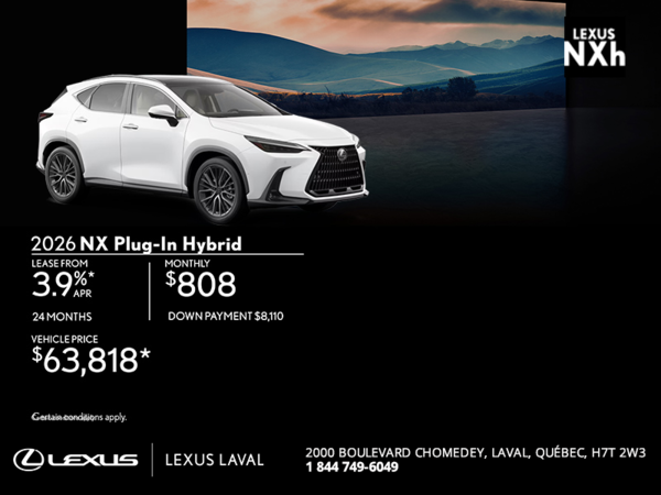 2026 Lexus NX PHEV