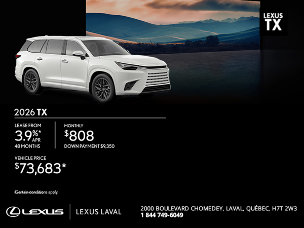 2026 Lexus TX