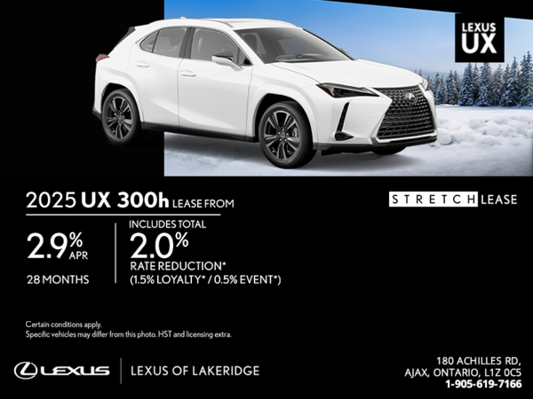 2025 Lexus UX