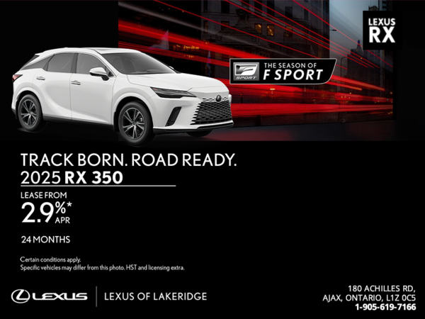 2025 Lexus RX 350