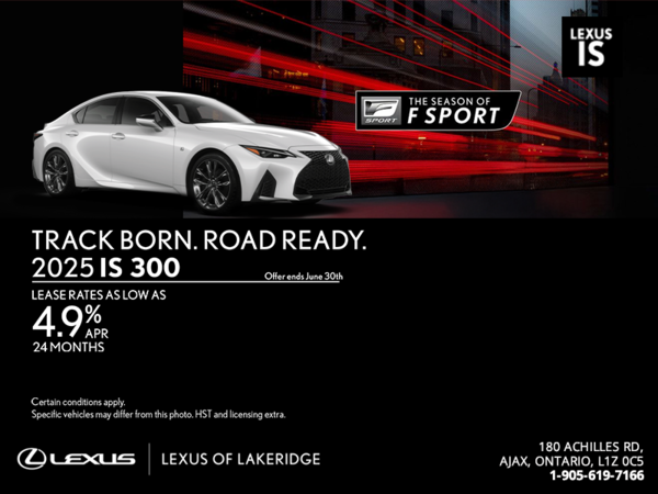 2025 Lexus IS 300