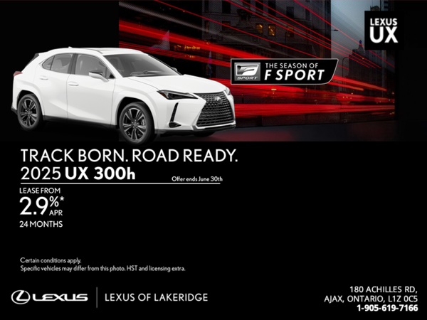 2025 Lexus UX 300h