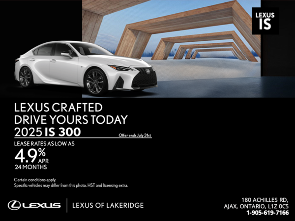 2025 Lexus IS 300