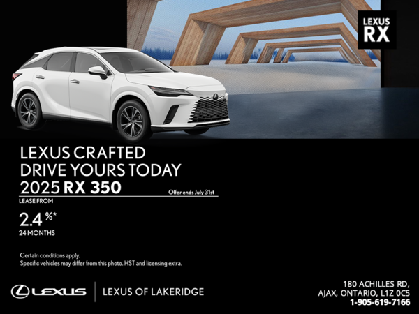 2025 Lexus RX 350