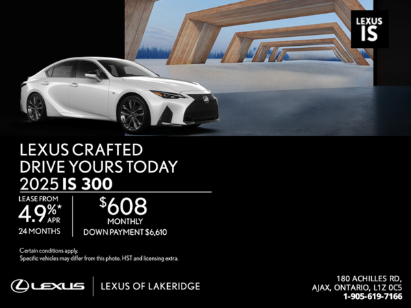 2025 Lexus IS 300