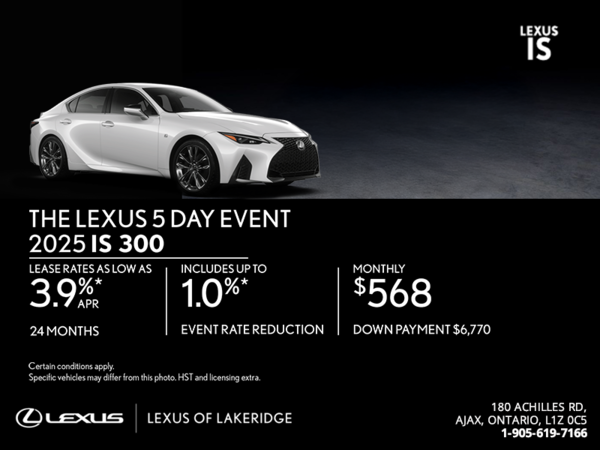 2025 Lexus IS 300