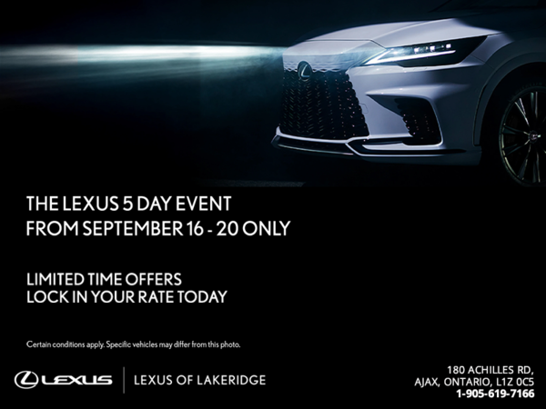 Lexus monthly Event