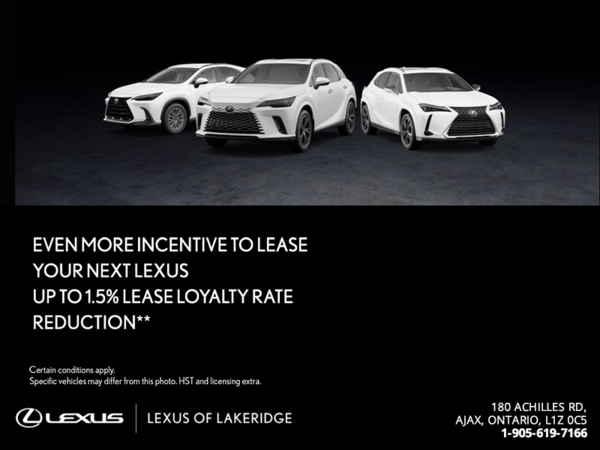 Lexus Monthly Event