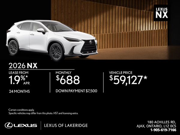 2026 Lexus NX