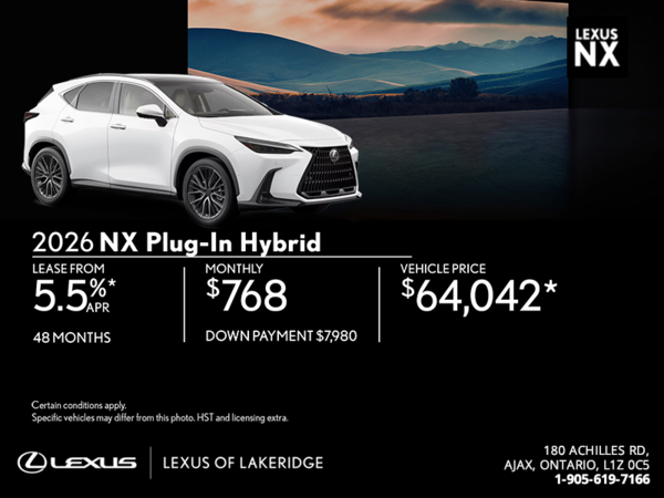 2026 Lexus NX PHEV
