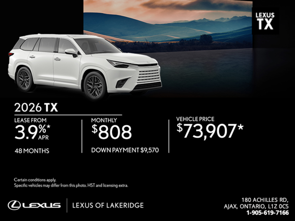 2026 Lexus TX