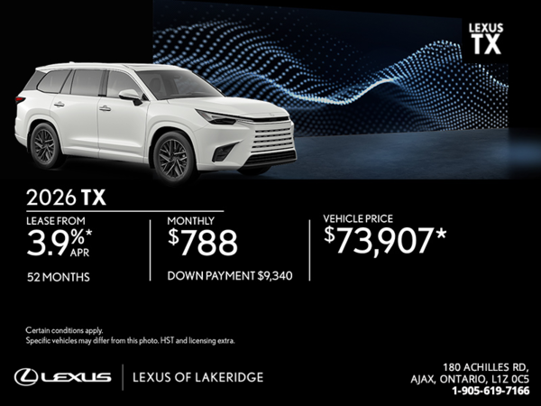 2026 Lexus TX