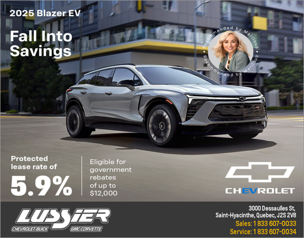 Get the 2024 Chevrolet Blazer EV