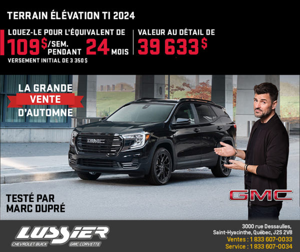 Le GMC Terrain 2024