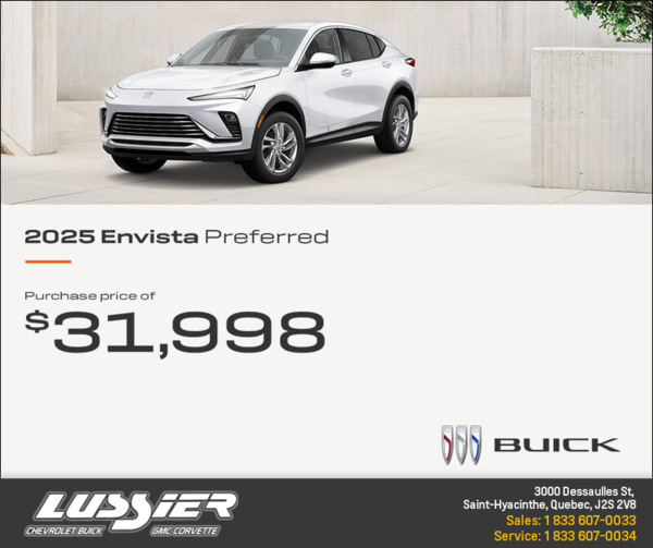 Get the 2025 Buick Envista