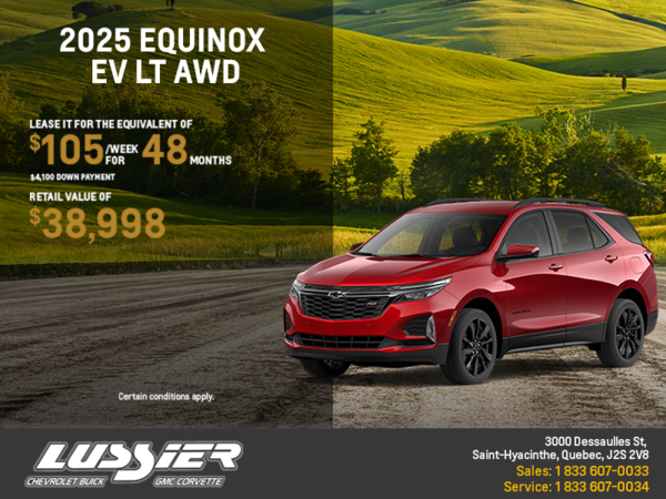 Get the 2025 Chevrolet Equinox LT AWD
