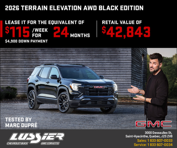 The 2026 GMC Terrain