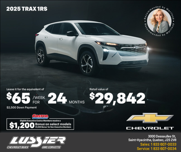 Get the 2025 Chevrolet Trax