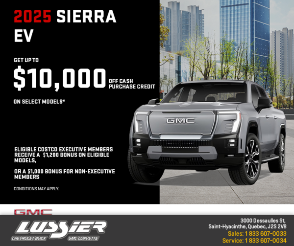 The 2025 GMC Sierra EV