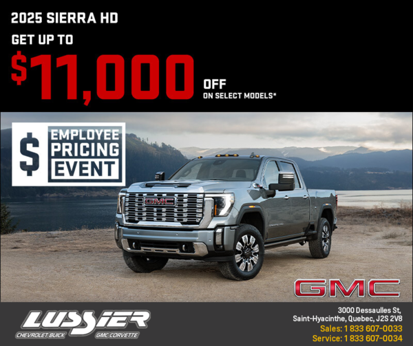 The 2025 GMC Sierra HD