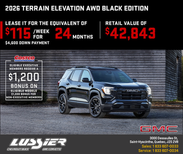 The 2026 GMC Terrain