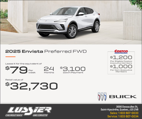 Get the 2025 Buick Envista