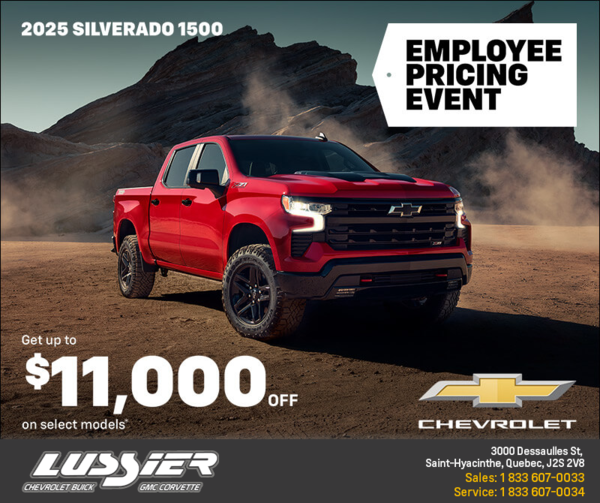 Get the 2025 Chevrolet Silverado 1500