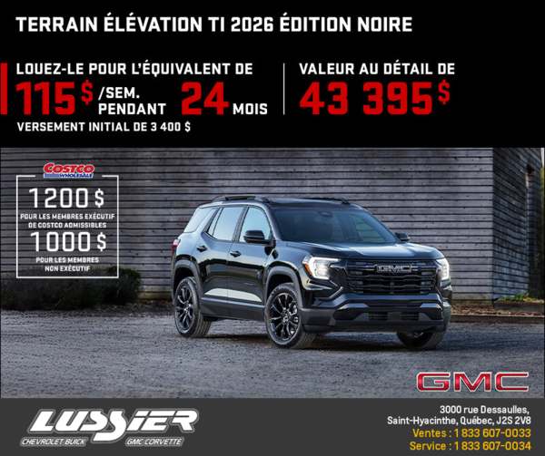 Le GMC Terrain 2026