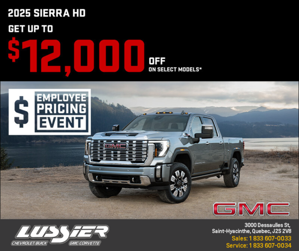 The 2025 GMC Sierra HD