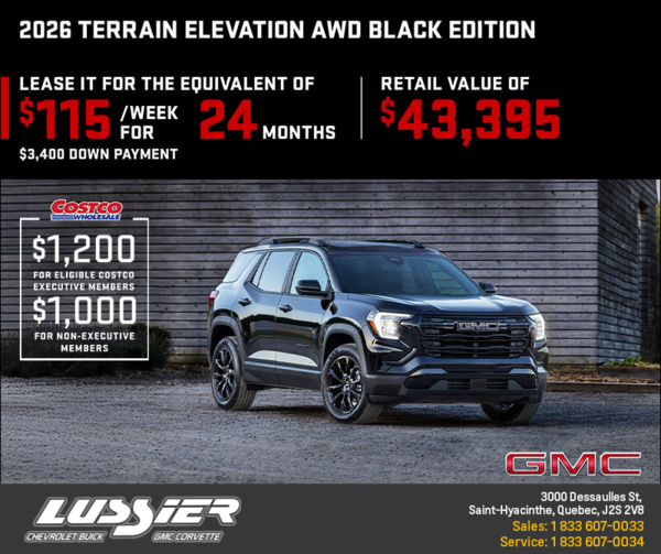 The 2026 GMC Terrain