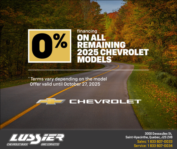 Chevrolet Monthly Event!