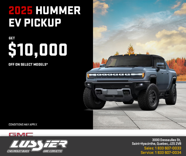The 2025 GMC Hummer EV SUV