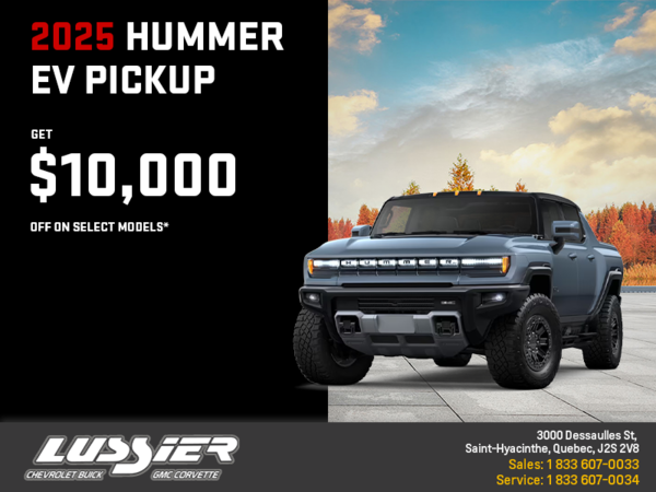 The 2025 GMC Hummer EV SUV