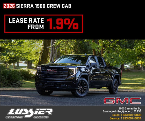 The 2026 GMC Sierra 1500