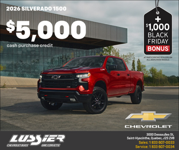Get the 2026 Chevrolet Silverado 1500