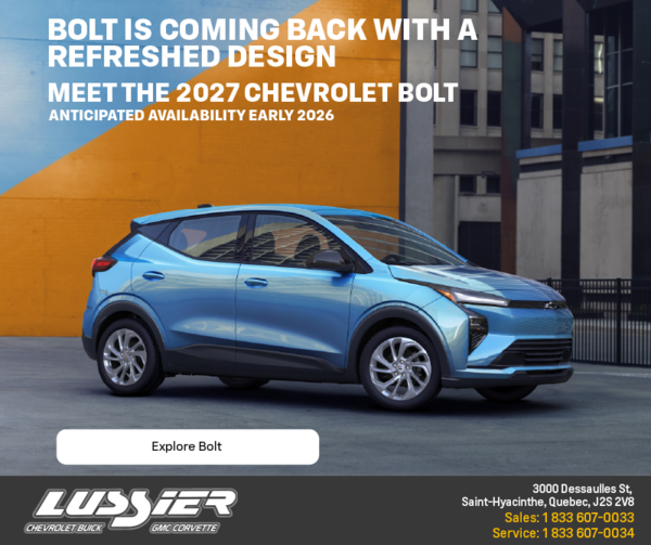 Get the 2027 Chevrolet Bolt